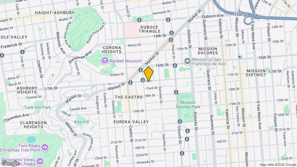 3873 17th St Map and Location Details