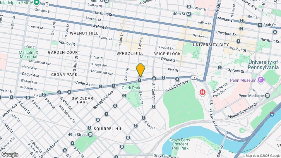 4237 Baltimore Ave Map and Location Details