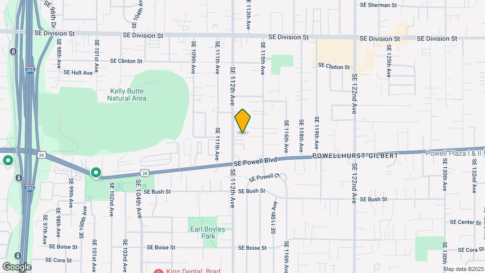 3314 SE 112th Ave Map and Location Details