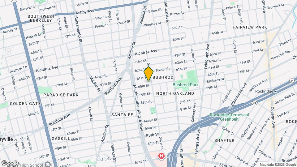 714 60th St Mapa y Detalles de la Ubicación