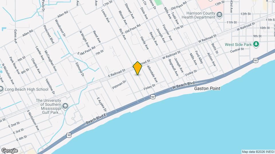 805 Lewis Ave Map and Location Details