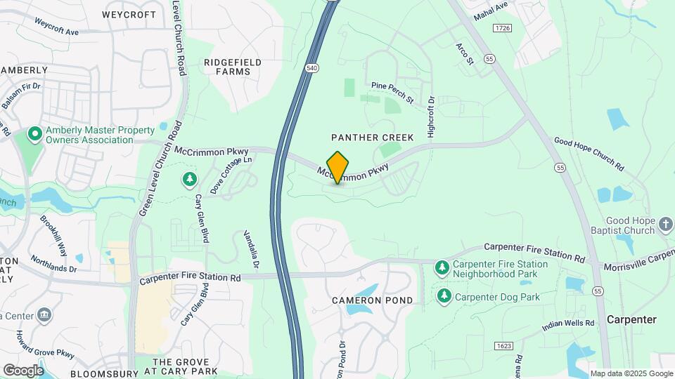 1315 Channing Park Cir Map and Location Details