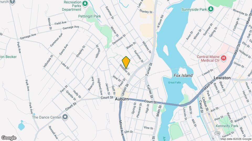 29 Webster St Map and Location Details