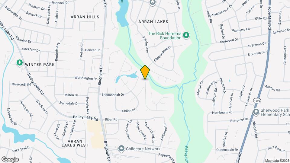 1582 Winnabow Dr Map and Location Details