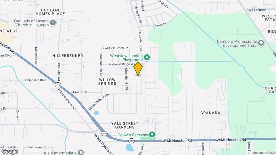 2706 Piney Lake Ct Map and Location Details