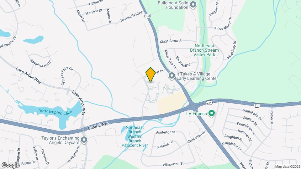 1021 St Michaels Dr Map and Location Details