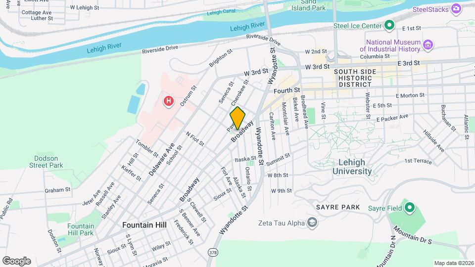 556 Broadway Map and Location Details