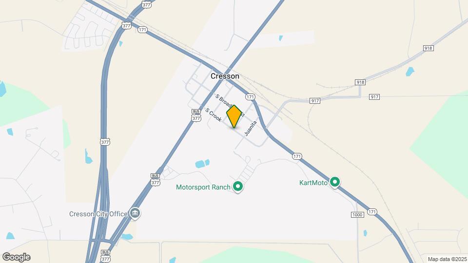 310 S Crook Map and Location Details