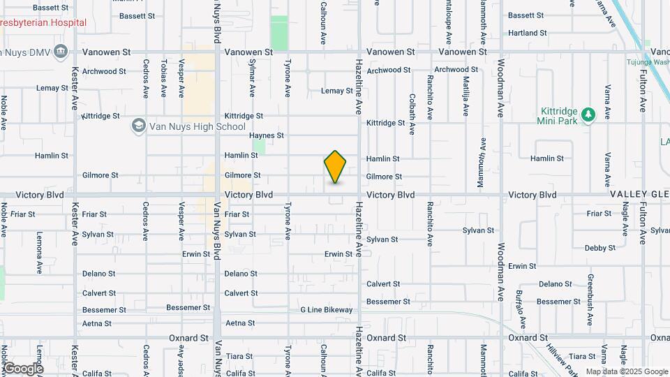 14143 Victory Blvd Map and Location Details