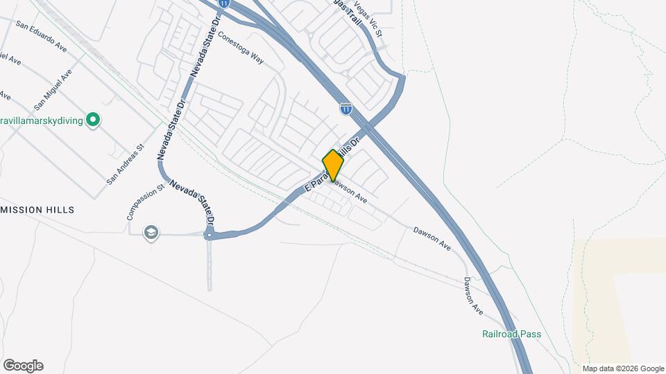 1276 Arcadia Rim Pl Map and Location Details