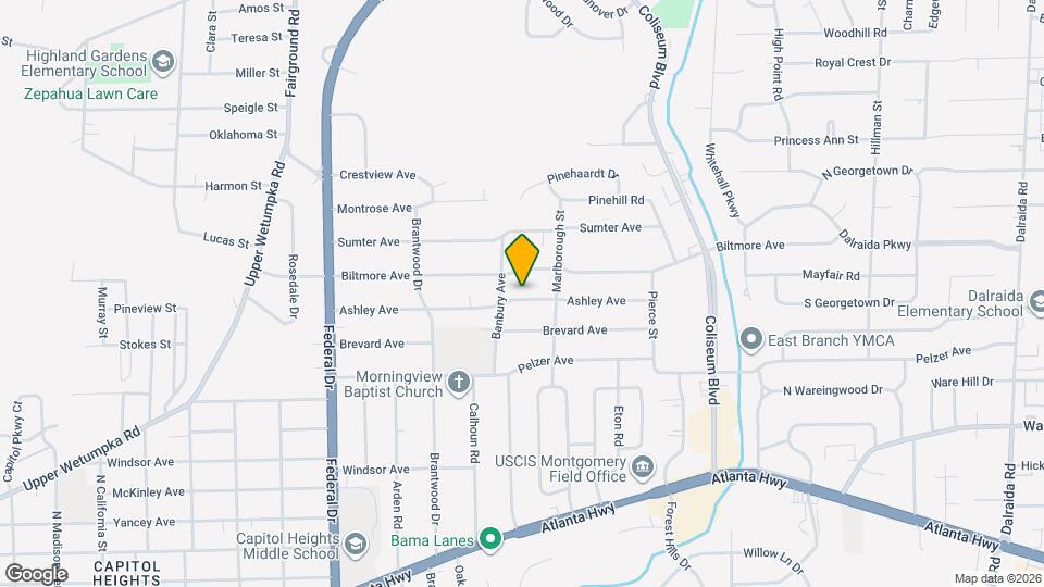 2915 Ashley Ave Map and Location Details