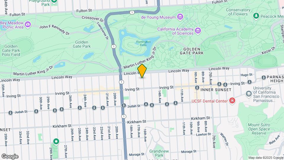 1249 16th Ave Map and Location Details