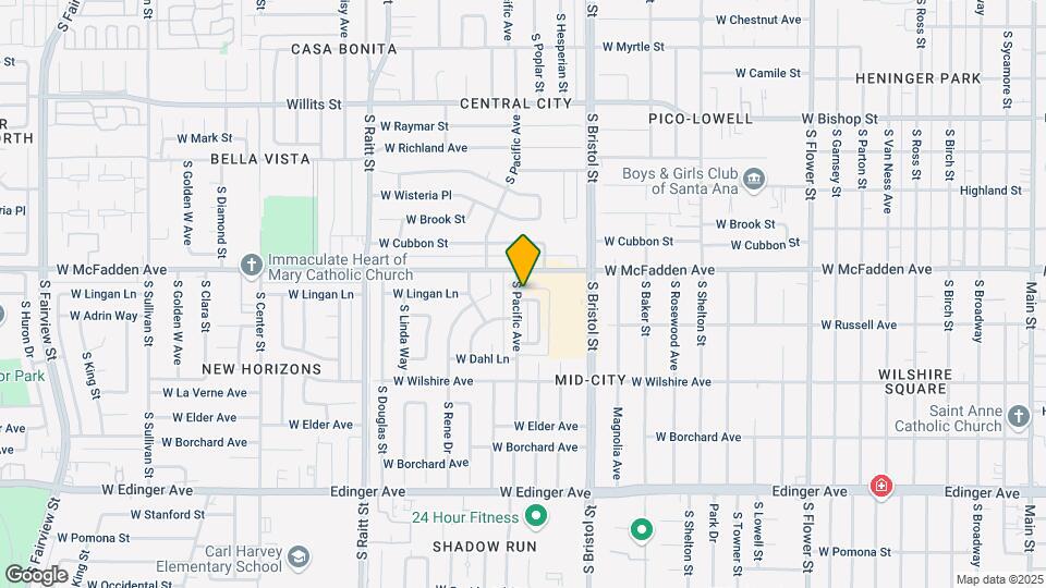 1429 W Lingan Ln Map and Location Details