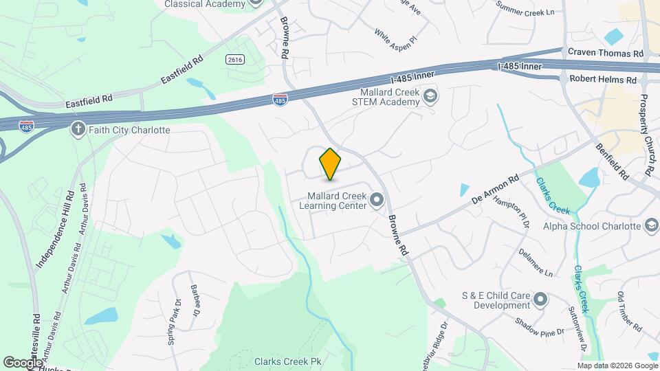 8936 Hedge Maple Rd Map and Location Details