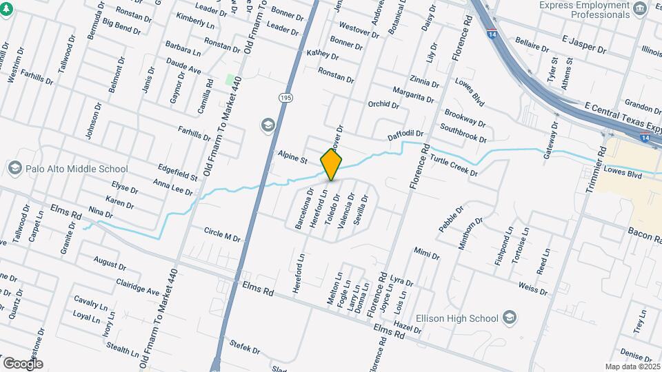 3200 Hereford Ln Map and Location Details