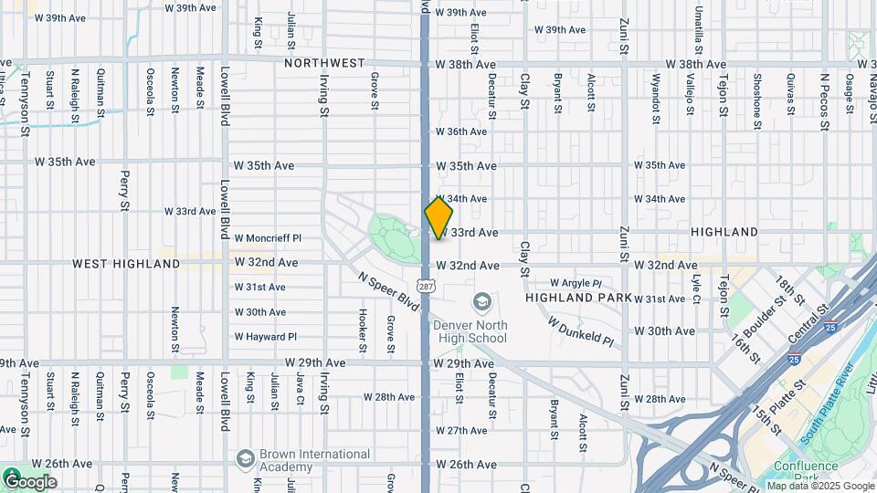 3244 Federal Blvd Map and Location Details
