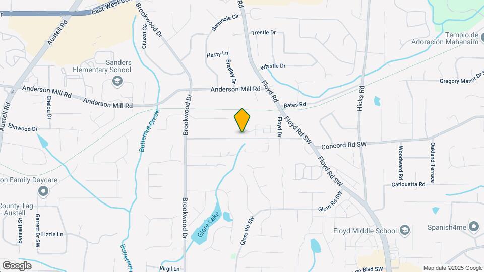 1253 Parktown Dr SW Map and Location Details
