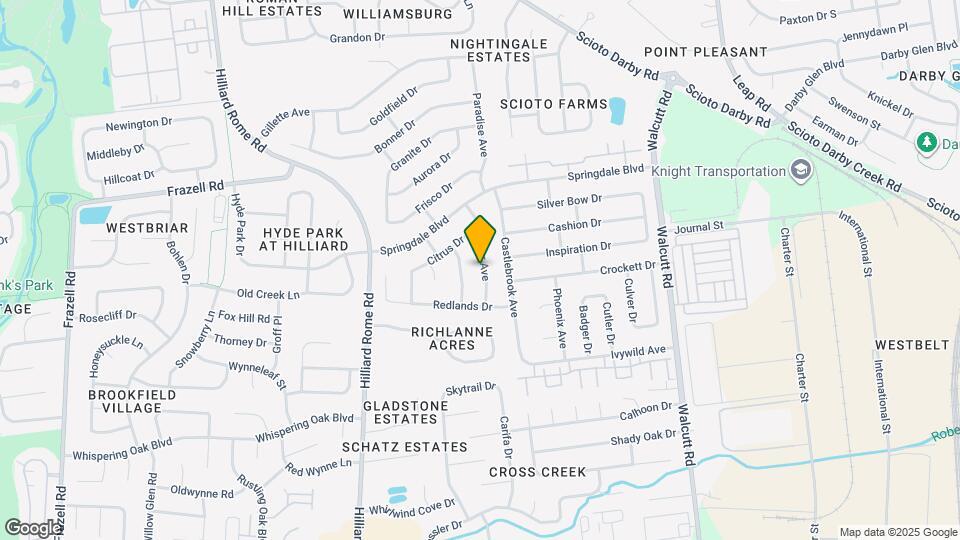 3025 Casper Ave Map and Location Details