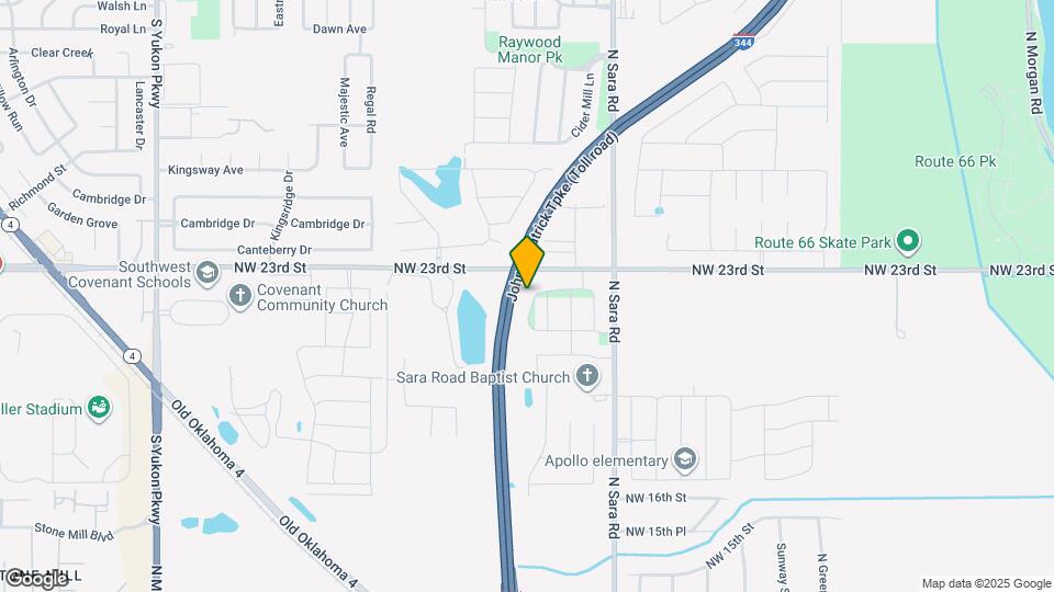 2303 Bains Hill Ln Map and Location Details