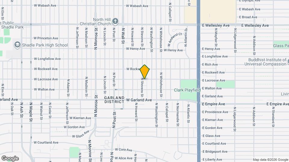 4028 N Stevens St Map and Location Details