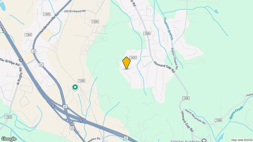 203 Fletcher View Dr Map and Location Details