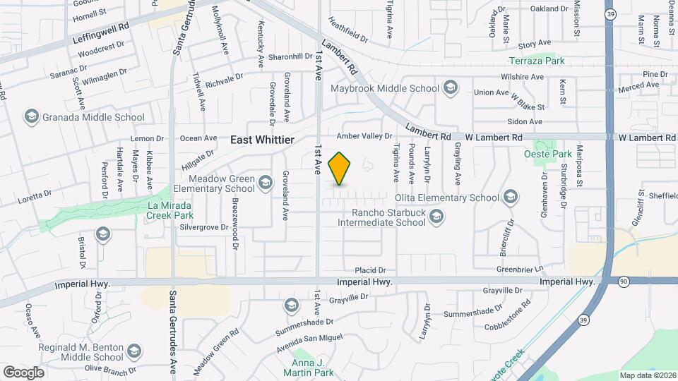 16243 Cameo Ct Map and Location Details