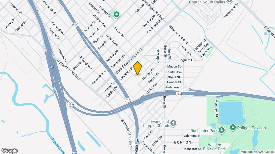 4918 Harwood St Map and Location Details