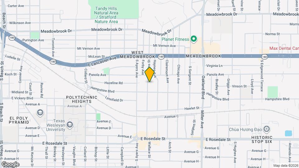 701 S Perkins St Mapa y Detalles de la Ubicación