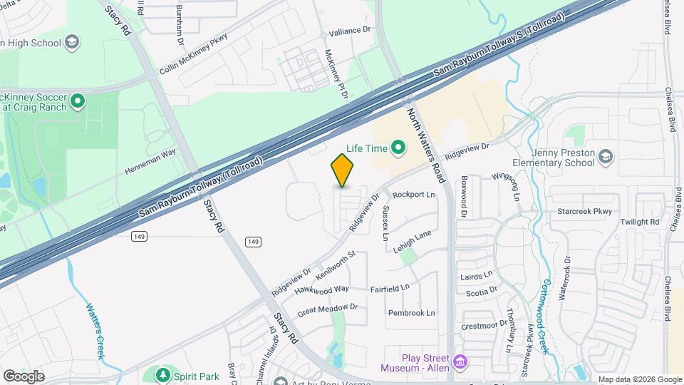 1070 Old Rosebud Dr Map and Location Details