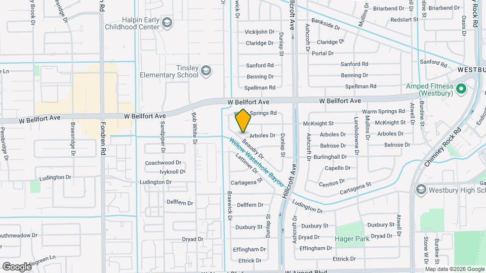 6022 Beaudry Dr Map and Location Details