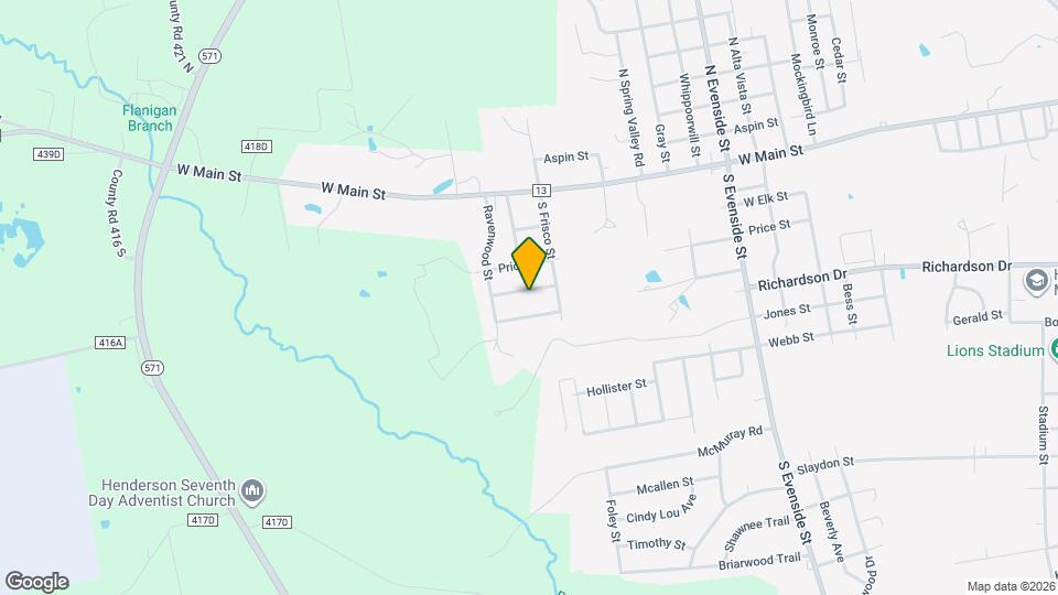 1909 Castlegate St Map and Location Details