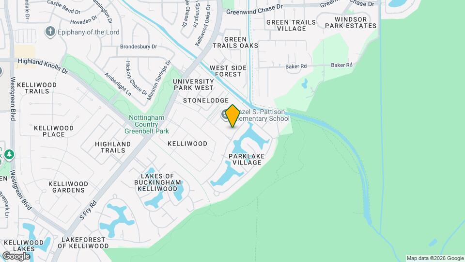 1726 Parklake Village Dr Map and Location Details