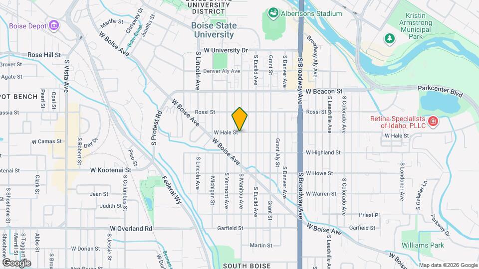 1401 S Manitou Ave Map and Location Details