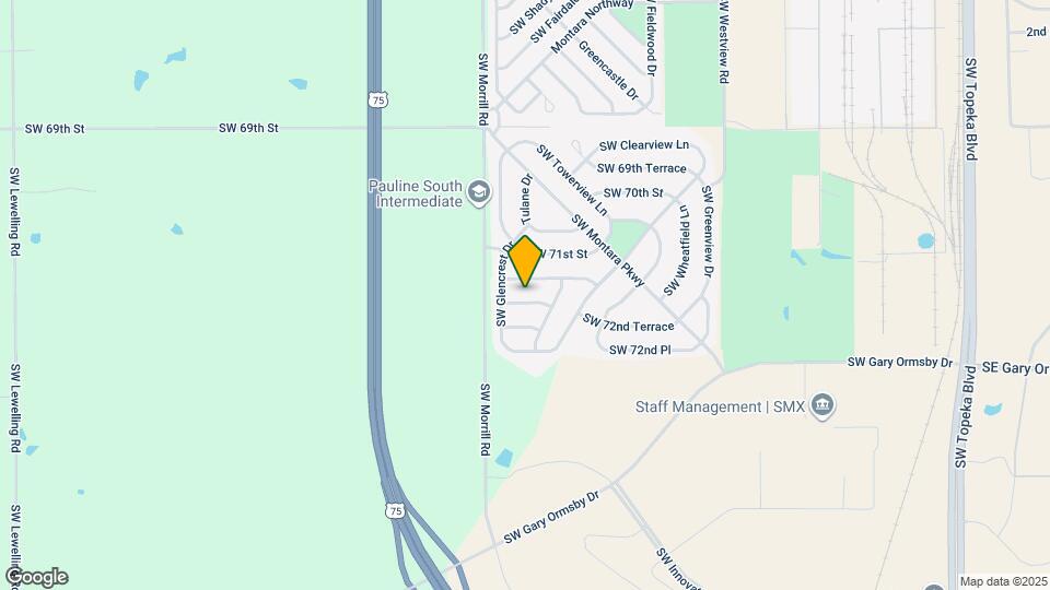 2106 Wellesley Dr Map and Location Details