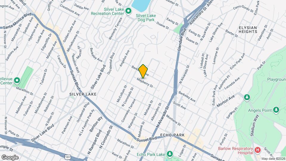 1520 N Coronado St Map and Location Details