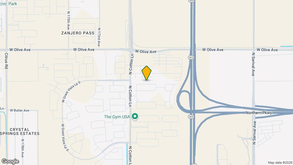 17008 W Alice Ave Map and Location Details