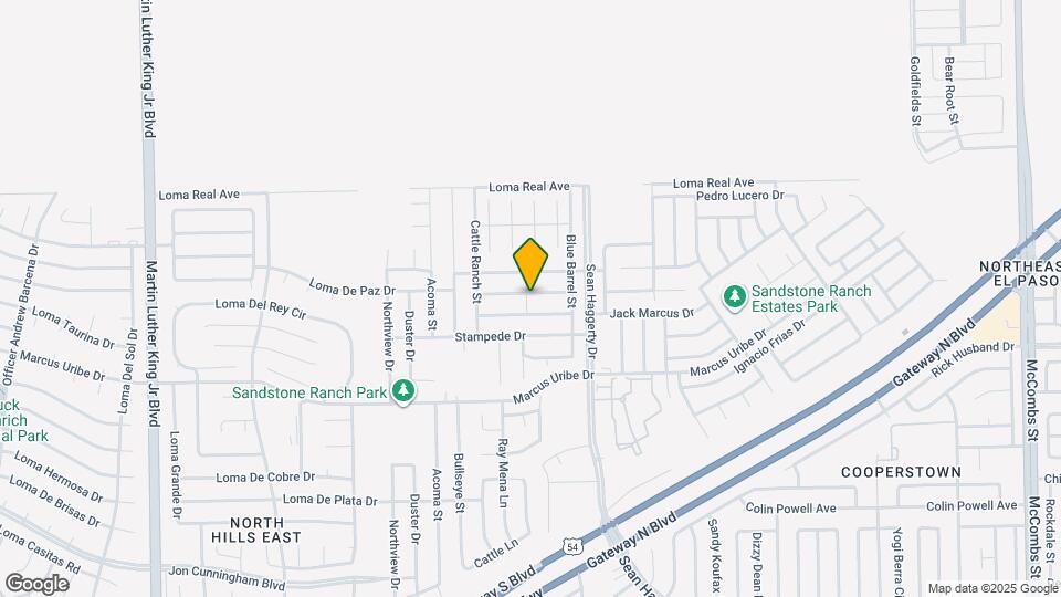 5000 Silver Ranch Ave Map and Location Details