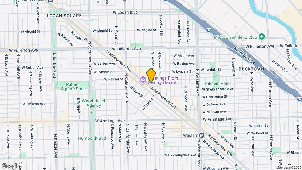 L Logan Square Apartments Map and Location Details