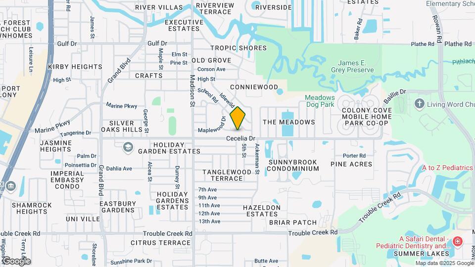 6220 Glenwood Dr Map and Location Details