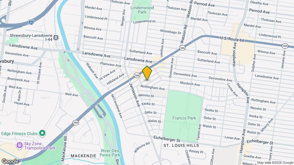 6656 Devonshire Ave Map and Location Details