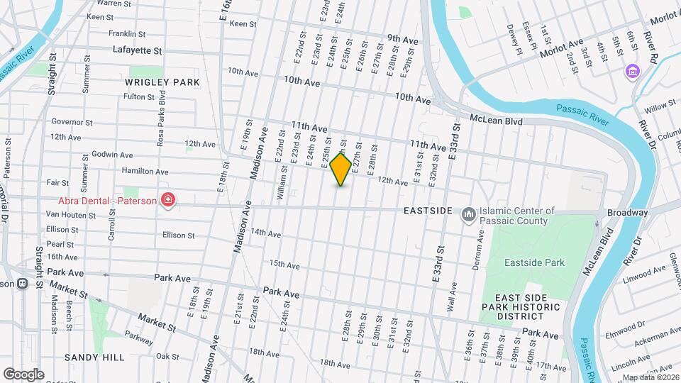 565-E26 E 26th St, Unit 3 Map and Location Details