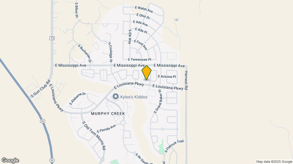 1235 S Flat Rock Way Map and Location Details