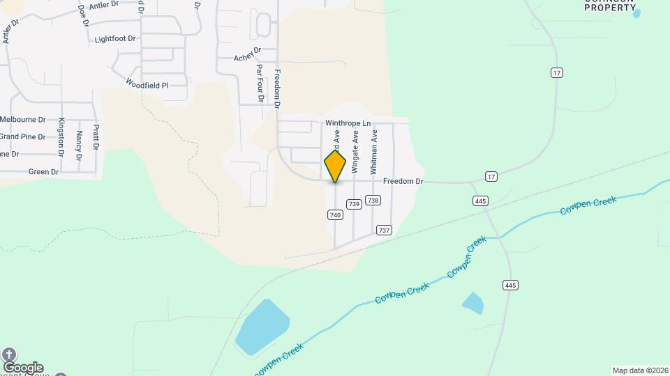 22 County Rd 740 Map and Location Details