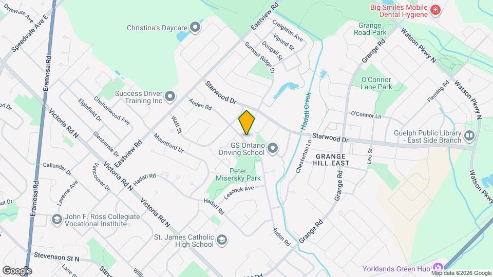 385 Auden Rd Map and Location Details