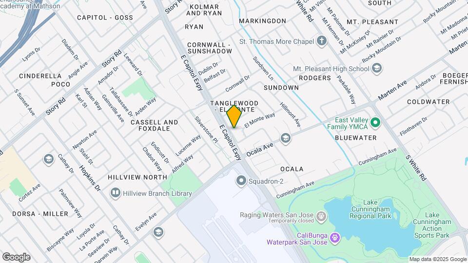 1660 S Capitol Ave Map and Location Details