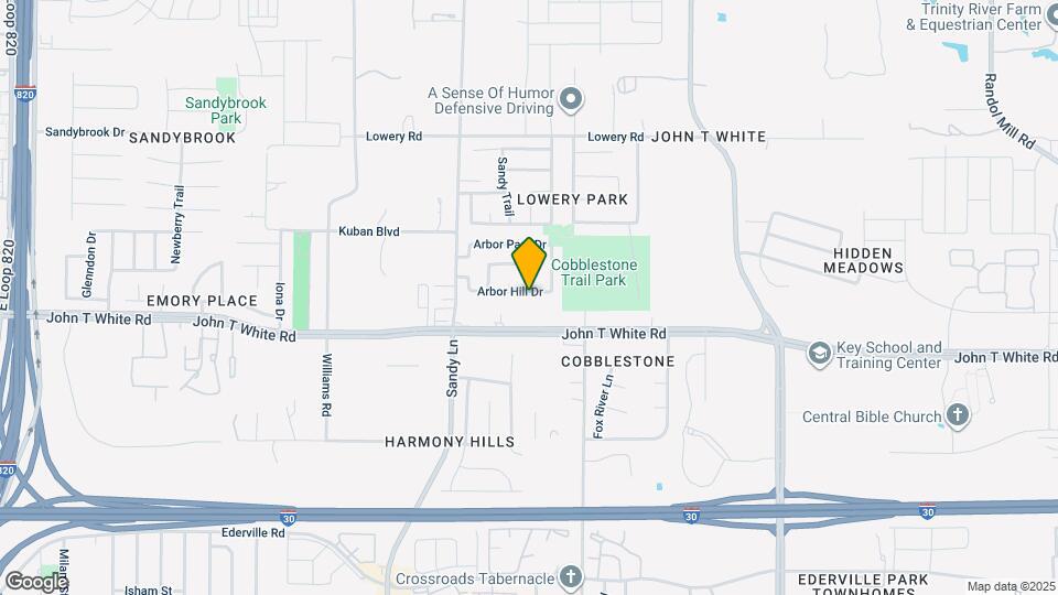 7520 Arbor Hill Dr Map and Location Details