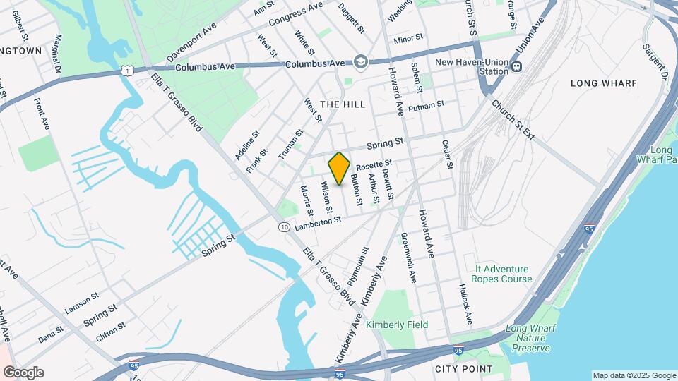 46 Hurlburt St, Unit 2 Map and Location Details