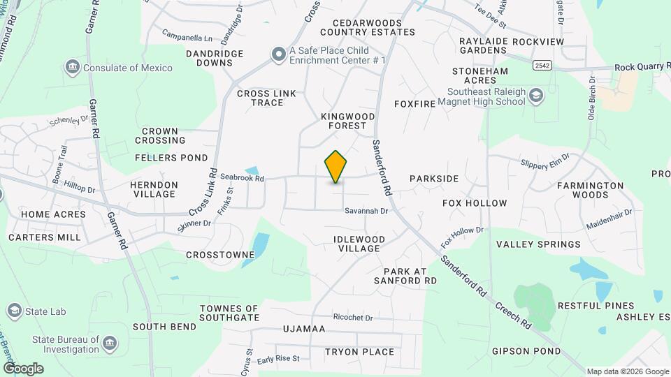 1209 Armstrong Cir Map and Location Details