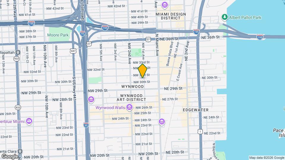 3010 NW 1st Ave Map and Location Details