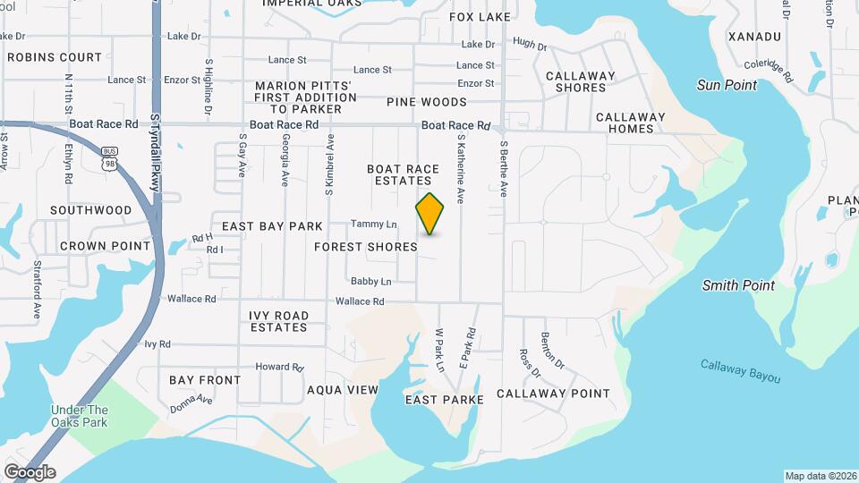 1129 S Comet Ave Map and Location Details